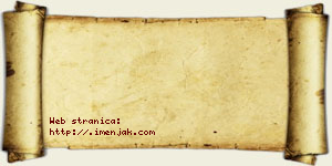 Neda Roknić vizit kartica